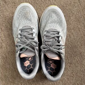 New Balance Light Gray Athletic Sneakers